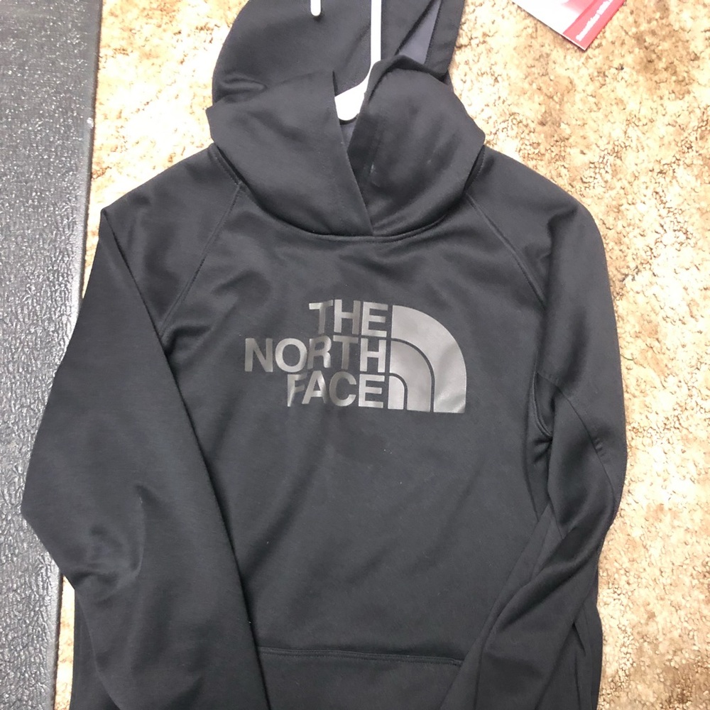 Black/charcoal The North Face hoodie